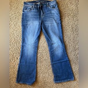 Old Navy micro flare mid rise jeans size 10 short